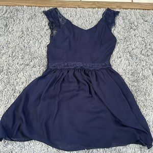 Navy dress, size small